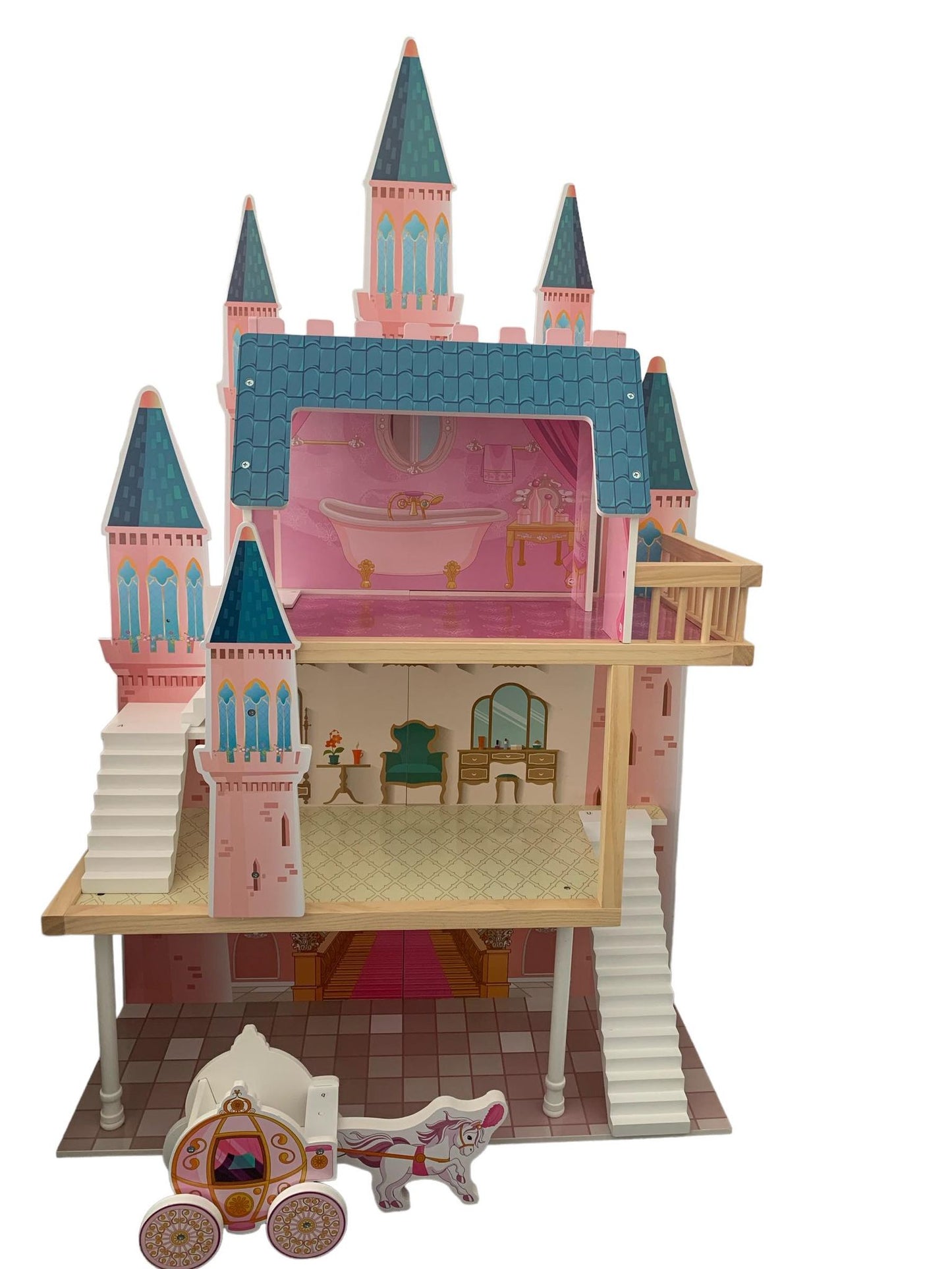 10 X BRAND NEW LOL DOLL HOUSE FANTASY CASTLE & CARRIAGE