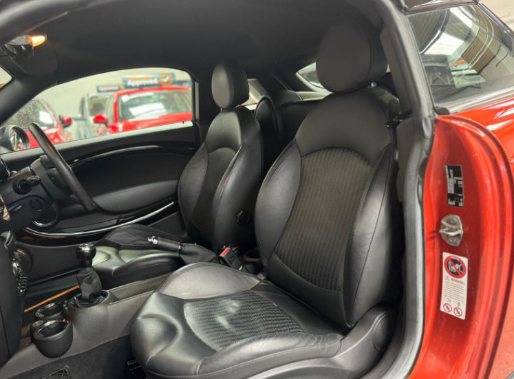 >>--NO VAT ON HAMMER--<< MINI COOPER S COUPE - 2013 - STUNNING ORANGE WITH HEATED SEATS