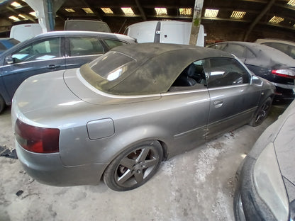 2005 AUDI A4 TDI SPORT CONVERTIBLE – CVT AUTO – DIESEL – GREY >>--NO VAT ON HAMMER--<<