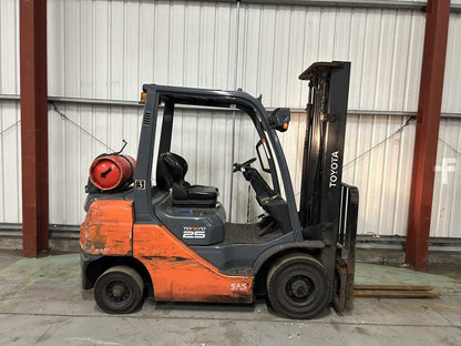 2018 TOYOTA 02-8FGF25 LPG FORKLIFT