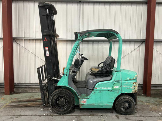 2007 MITSUBISHI FD25N DIESEL FORKLIFT