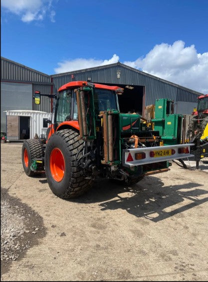 2012 KUBOTA M8450 TRACTOR C/W MOWERS