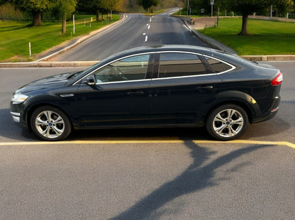 2014 FORD MONDEO TITANIUM X 2.0 TDCI HATCHBACK - AUTOMATIC - BLACK >>--NO VAT ON HAMMER--<<