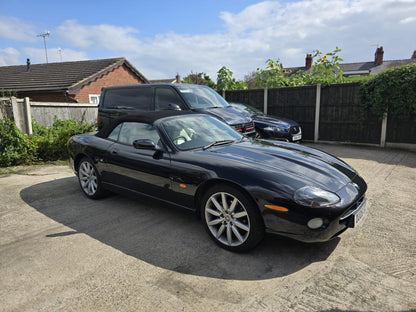 2005 JAGUAR XK8 4.2 CONVERTIBLE AUTO - BLACK, 81,356 MILES, 300 BHP >>--NO VAT ON HAMMER--<<