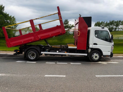 2018 MITSUBISHI FUSO CANTER 7.5 TON TIPPER – EURO 6 ULEZ >>--NO VAT ON HAMMER--<<