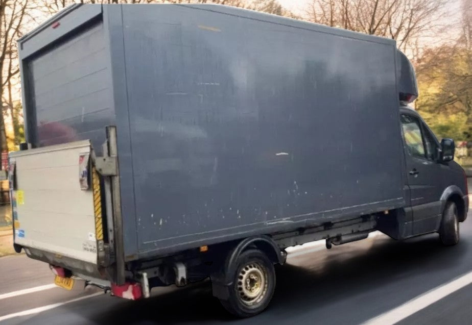 2014 VOLKSWAGEN CRAFTER CR35 LWB LUTON BOX VAN WITH TAIL LIFT