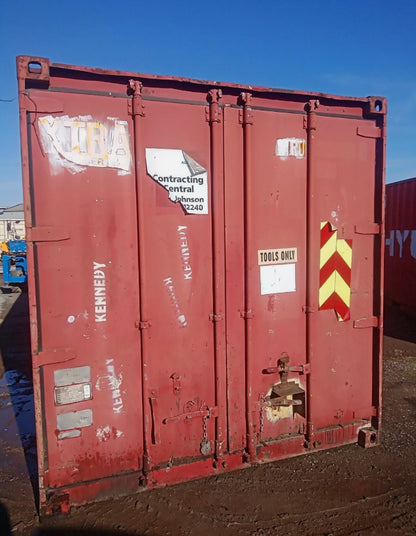20FT X 8FT SECURE SHIPPING CONTAINER – CANTEEN / OFFICE