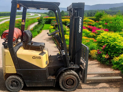 DAEWOO G15S-2 FORKLIFT TRUCK