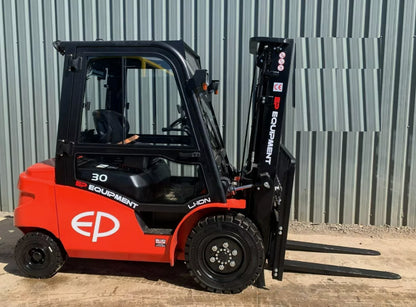 ** BRAND NEW ** 2023 EP EQUIPMENT EFL303 LITHIUM-ION FORKLIFT WITH FULL CABIN