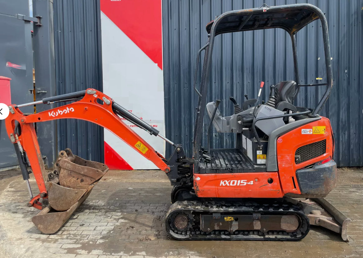 2017 KUBOTA KX015-4 MINI EXCAVATOR