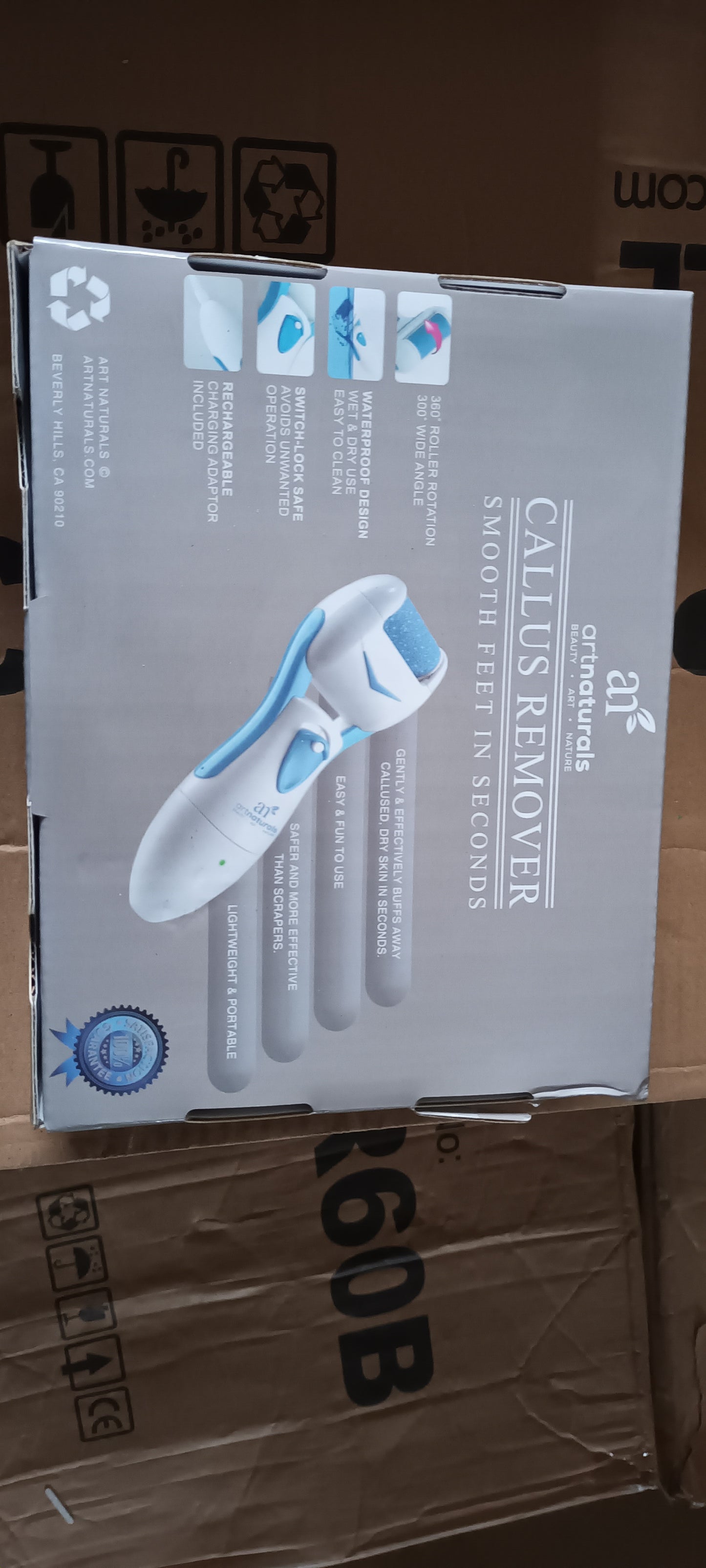 400 X BRAND NEW SEALED BOXES - ARTNATURALS CALLUS REMOVER