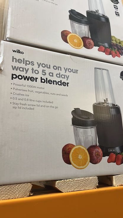 10 X NEW WILKO POWER BLENDER 1000W MOTOR