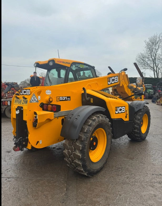 JCB 531.70 AGRI SUPER TELEHANDLER – 2018