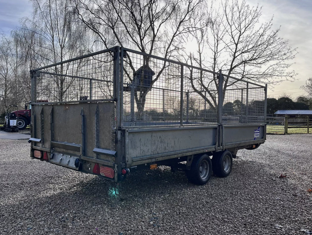 IFOR WILLIAMS TILTBED TRAILER 4021-302 – IMMACULATE CONDITION >>--NO VAT ON HAMMER--<<