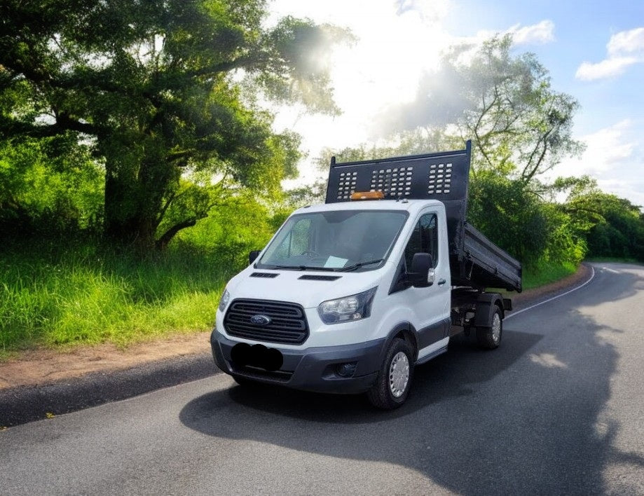 2018 (18) FORD TRANSIT 350 TDCI SINGLE CAB TIPPER – 71K MILES