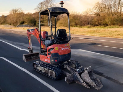 2019 KUBOTA U17-3 ZERO-TAIL SWING MINI EXCAVATOR (1.7T)