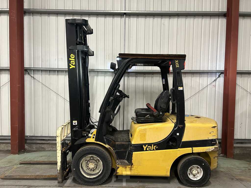 2013 YALE GDP35VX DIESEL FORKLIFT – 3,500 KG CAPACITY