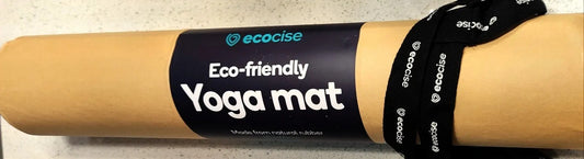 ECO-FRIENDLY YOGA MAT | CORK + NATURAL RUBBER | INCLUDES CARRYING STRAP 1 PCS