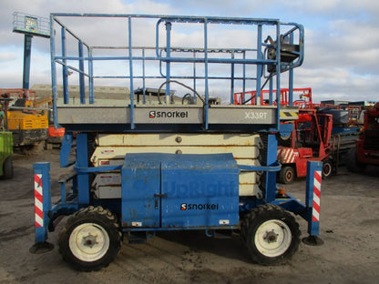 2007 UPRIGHT X33RT SCISSOR LIFT ACCESS PLATFORM