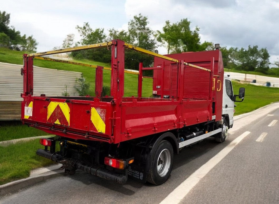 2018 MITSUBISHI FUSO CANTER 7.5 TON TIPPER – EURO 6 ULEZ >>--NO VAT ON HAMMER--<<