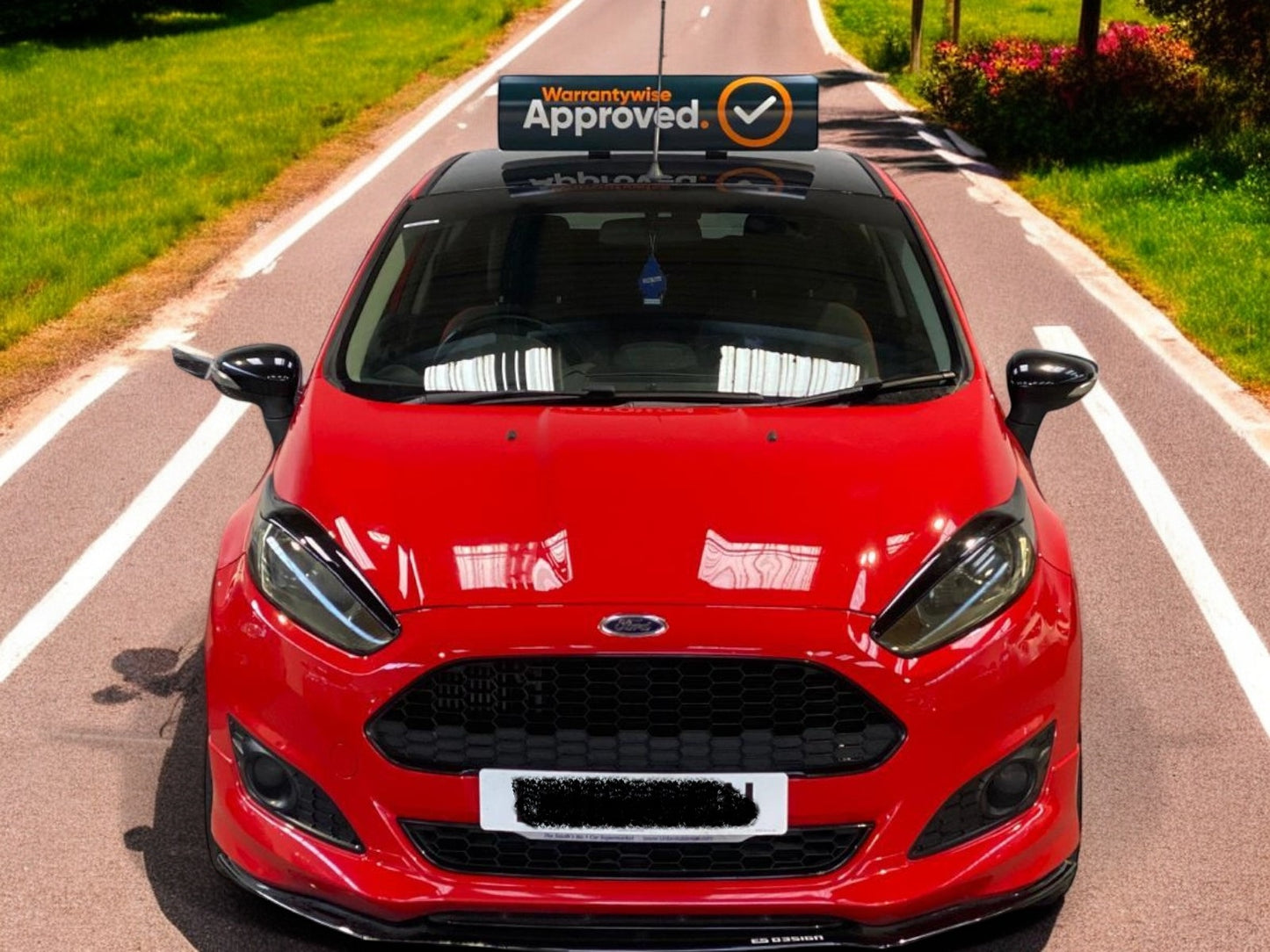 2016 FORD FIESTA 1.0T ECOBOOST ZETEC S RED EDITION >>--NO VAT ON HAMMER--<<