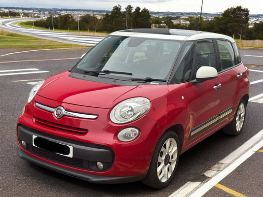 2013 FIAT 500L LOUNGE 1.4L | ULEZ COMPLIANT | RED | 5-SEATER MPV >>--NO VAT ON HAMMER--<<