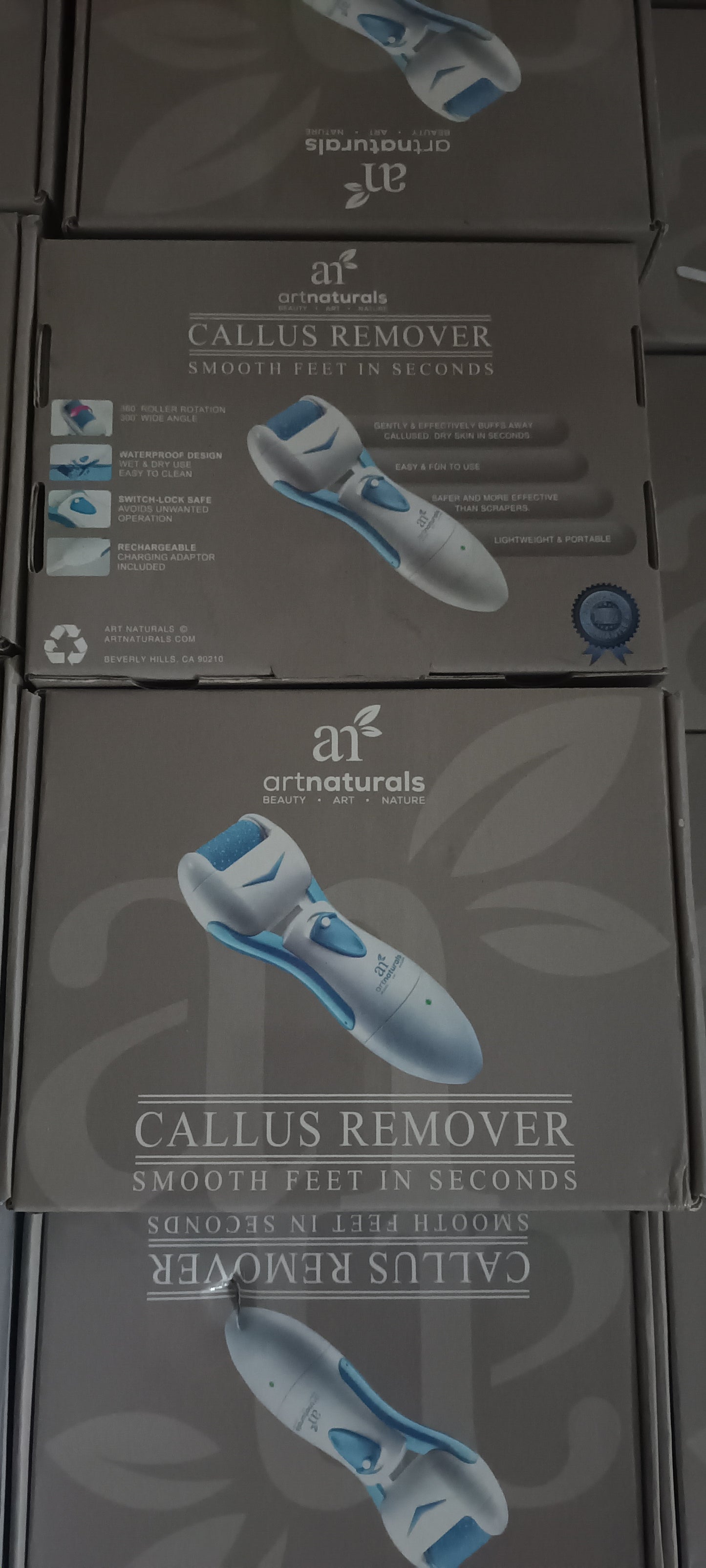 300 X BRAND NEW SEALED BOXES - ARTNATURALS CALLUS REMOVER