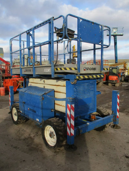 2007 UPRIGHT X33RT SCISSOR LIFT ACCESS PLATFORM