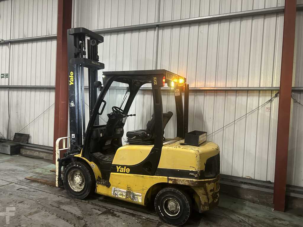 2015 YALE GDP35VX DIESEL FORKLIFT – 3,500 KG CAPACITY