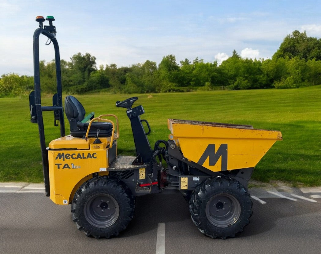 2018 MECALAC TA1EH 1 TONNE HI-TIP DUMPER HOURS: 767