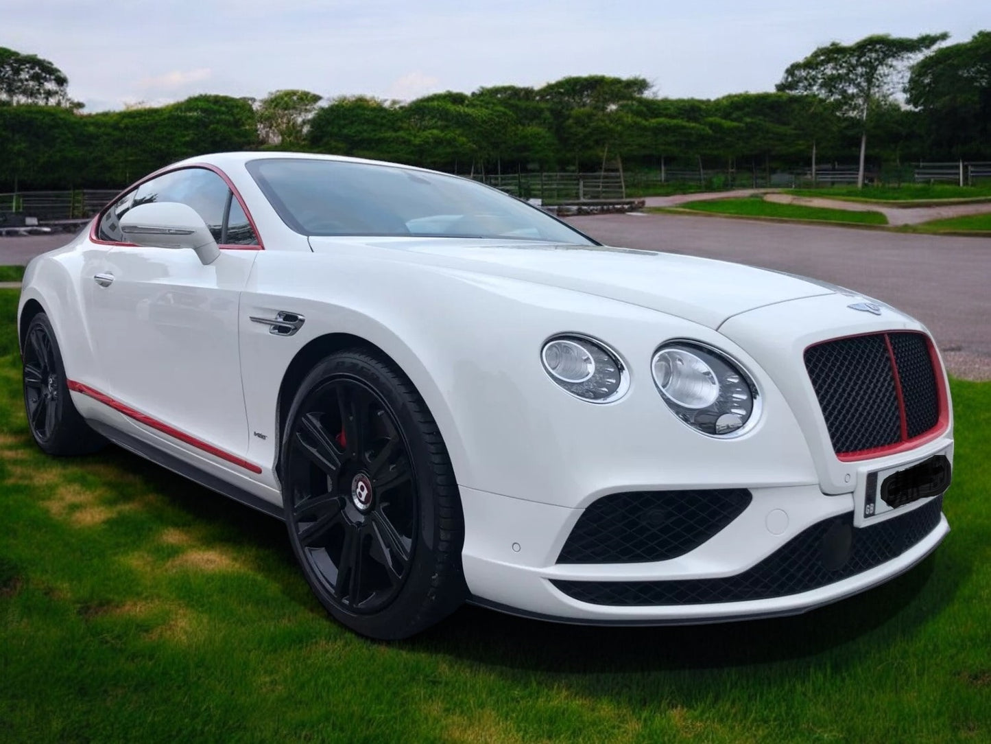 2017 BENTLEY CONTINENTAL GT 4.0 V8 S MULLINER SPEC - GLACIER WHITE >>--NO VAT ON HAMMER--<<