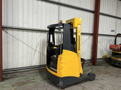 **(INCLUDES CHARGER)** 2011 JUNGHEINRICH ETV214 REACH TRUCK