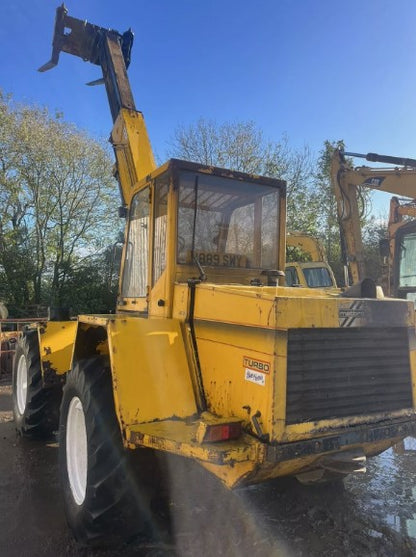 MATBRO TELERAM TELEHANDLER TELEPORTER WITH BUCKET, FORKS, AND BALE SPIKE