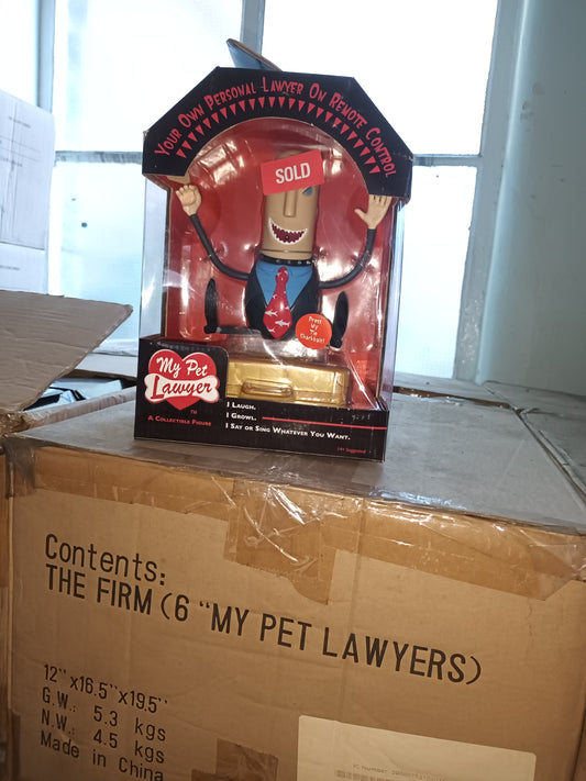 24 X NEW MY PET LAWYER TOY