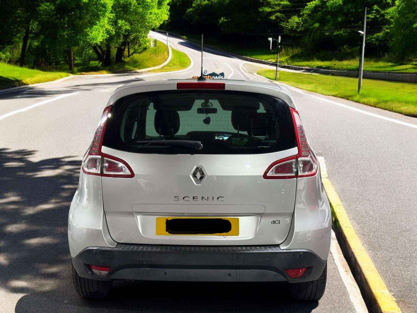 2012 RENAULT SCENIC 1.6 DCI DYNAMIQUE TOMTOM MPV - SILVER >>--NO VAT ON HAMMER--<<