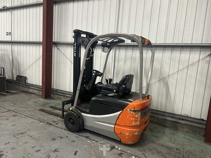 **(INCLUDES CHARGER)** 2005 STILL RX50-15 ELECTRIC 3-WHEEL FORKLIFT – 1,500KG CAPACITY, 4,500MM LIFT