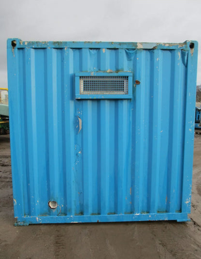 16FT SHIPPING CONTAINER TOILET BLOCK – 4 TOILETS, URINAL, AND SINKS