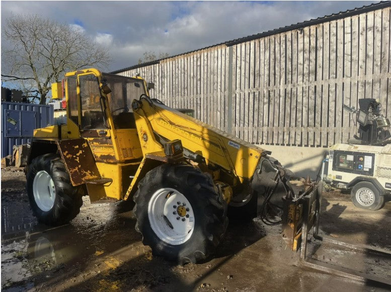 MATBRO TELERAM TELEHANDLER TELEPORTER WITH BUCKET, FORKS, AND BALE SPIKE