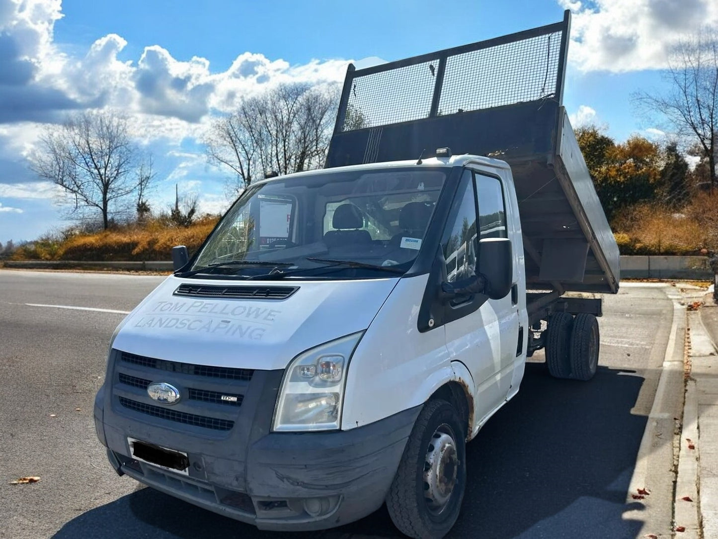 2007 FORD TRANSIT T350 100 BHP TIPPER