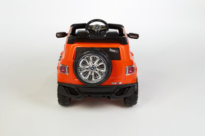 ORANGE KIDS ELECTRIC RIDE ON CAR WITH PARENTAL CONTROL BRAND NEW BOXED