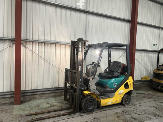 2007 KOMATSU FG15HT-20R LPG FORKLIFT