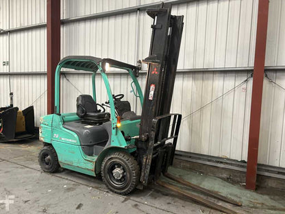 2007 MITSUBISHI FD25N DIESEL FORKLIFT