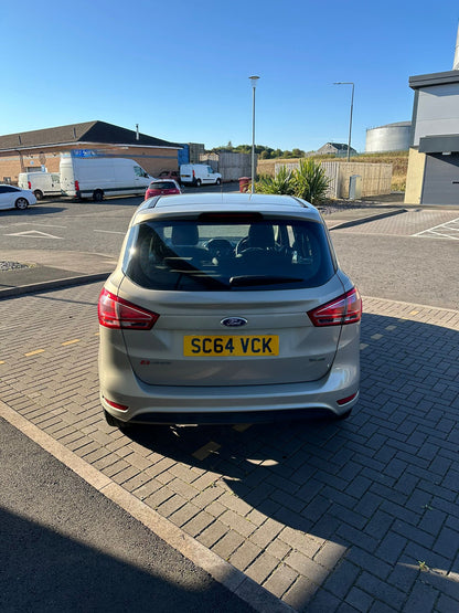 2015 FORD B-MAX ZETEC TURBO ONLY 89K MILES - 1 PREVIOUS USER - READY TO GO! NEXT MOT DUE 09/2025