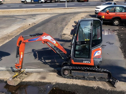 KUBOTA U27-4 MINI EXCAVATOR - 2019 - 2.7T WITH QUICK HITCH