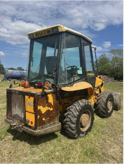 JCB 2CX AIR MASTER BACKHOE LOADER - WHEELED LOADER WITH COMPRESSOR