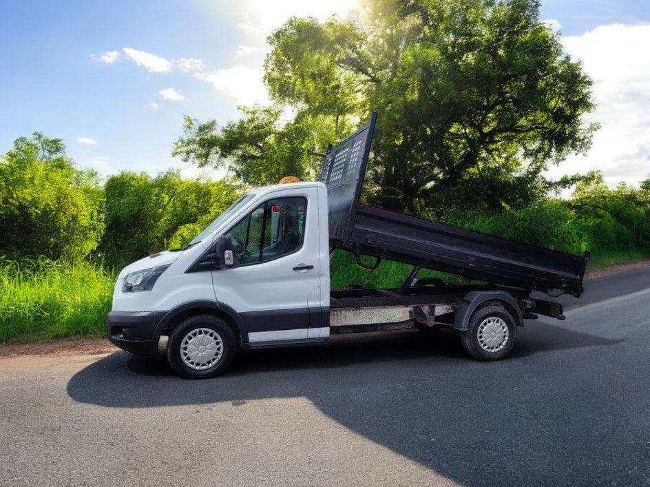 2018 (18) FORD TRANSIT 350 TDCI SINGLE CAB TIPPER – 71K MILES