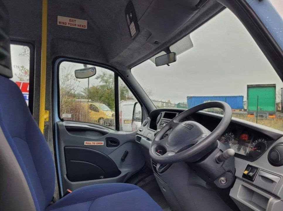 2009 IVECO DAILY 45C15 HPI TRW LWB 3.0L DIESEL MINIBUS >>--NO VAT ON HAMMER--<<