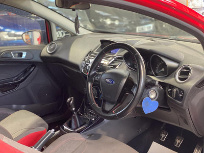 2016 FORD FIESTA 1.0T ECOBOOST ZETEC S RED EDITION >>--NO VAT ON HAMMER--<<