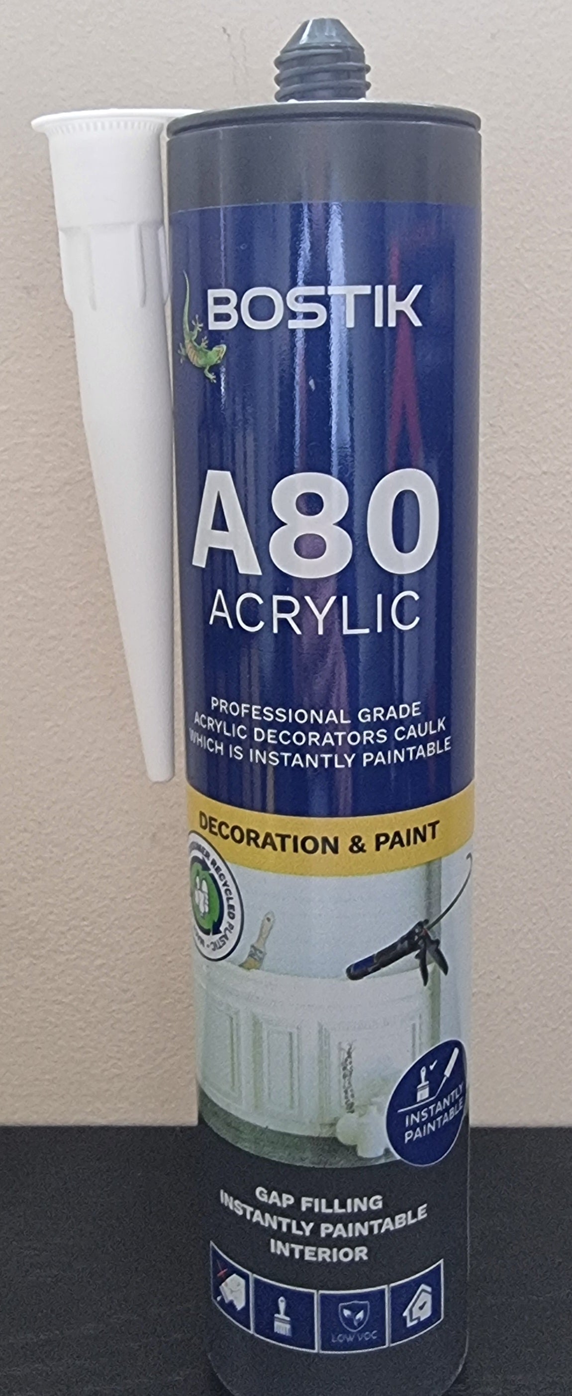 BOSTIK A80 ACRYLIC DECORATORS CAULK X 48