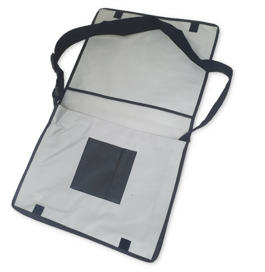 300 X MESSENGER BAG GREY/BLACK